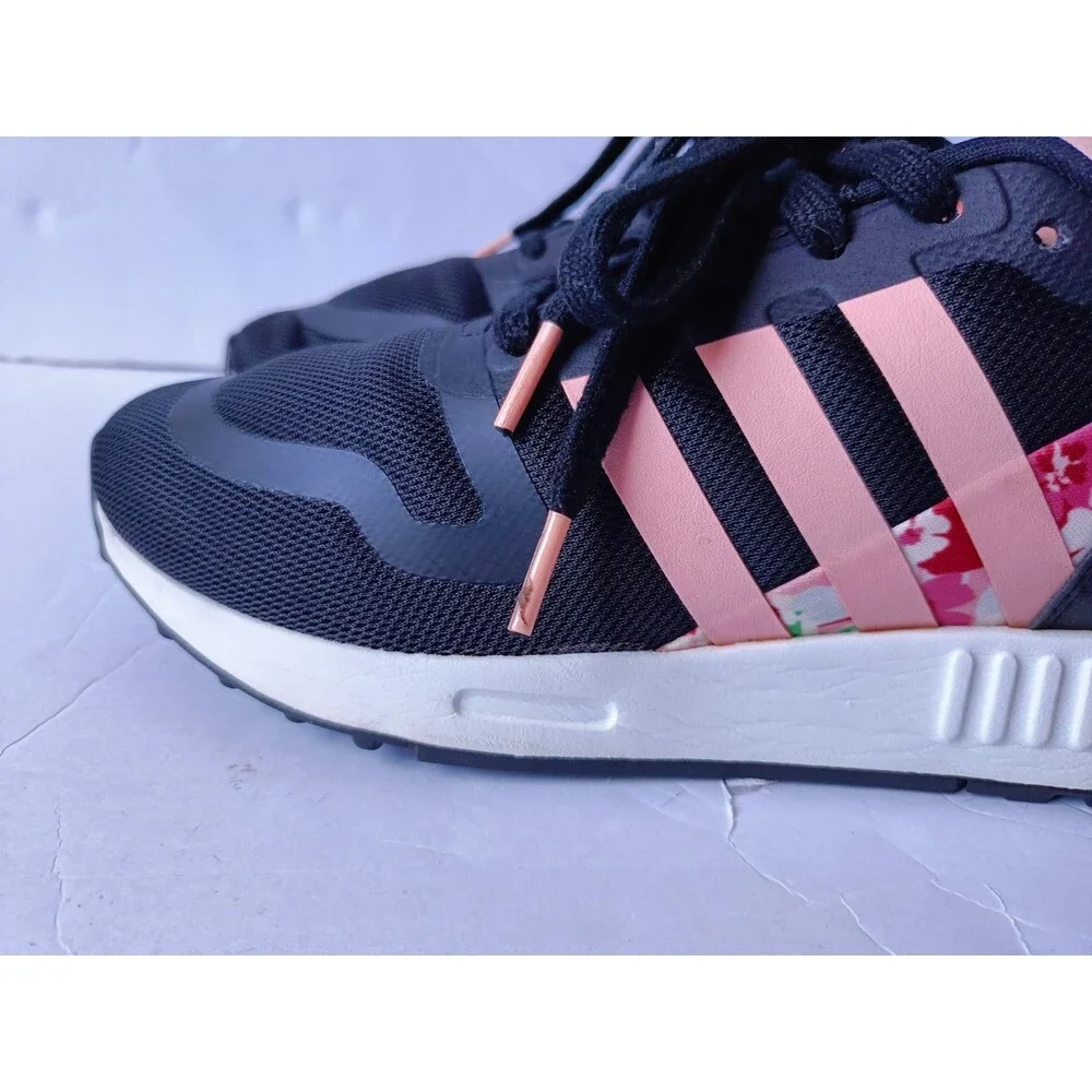 Adidas Her Studio London x Multix Shoes Women's Size 6 Black Floral Sneakers - Picture 5 of 12
